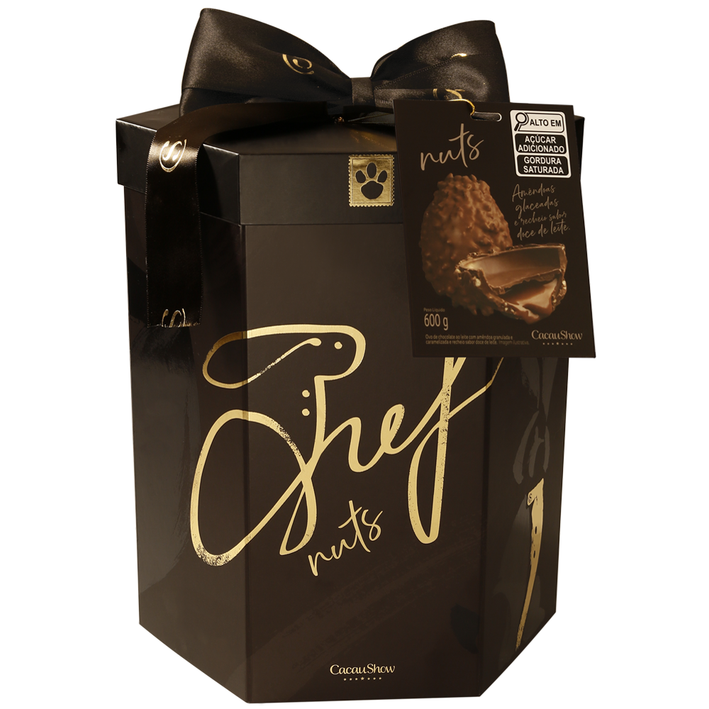 Ovo de Páscoa Língua de Gato