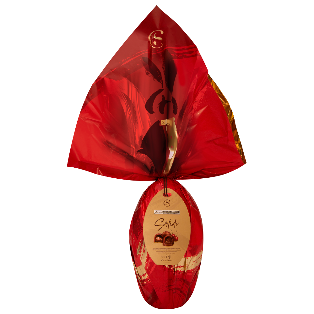 Ovo de Páscoa Língua de Gato