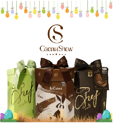 Ovo de Páscoa Língua de Gato